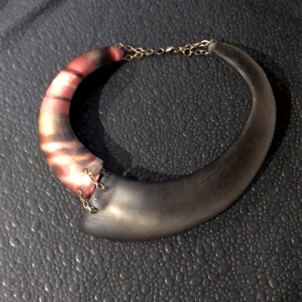 Authentic Alexis Bittar Vtg. Lucite Collar Necklace - Commissioned by Burberry - Picture 4 of 10